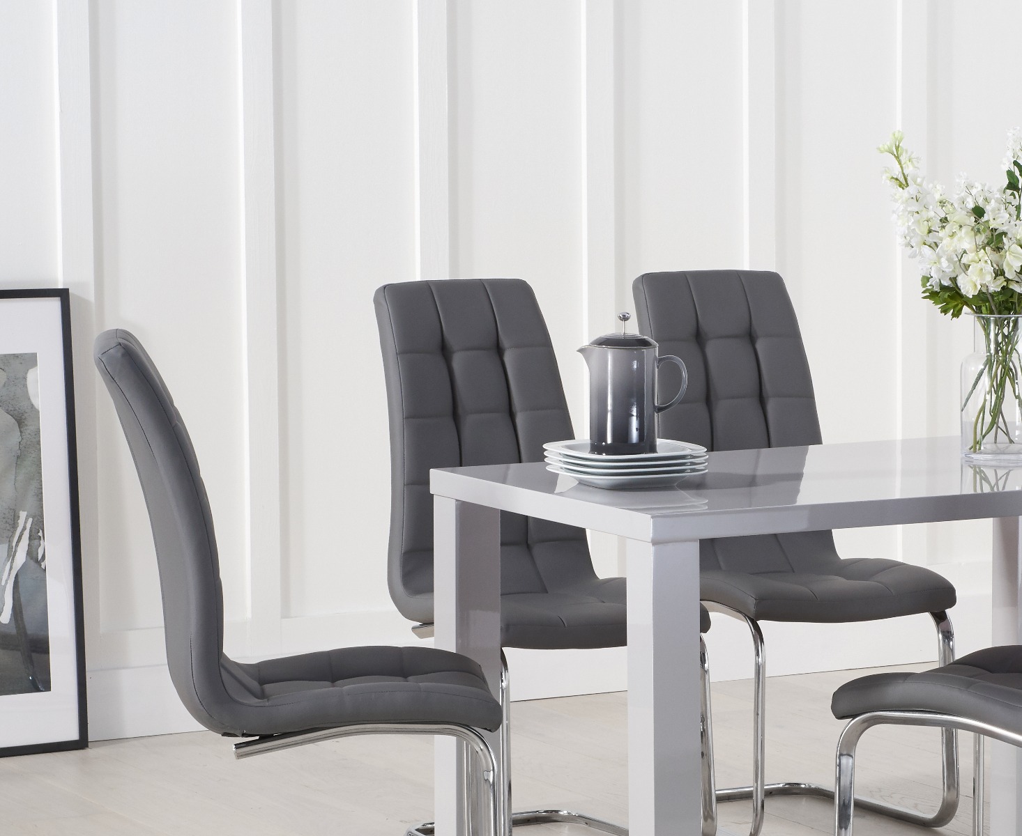 York 150cm Solid Oak Dining Table and 150 Oak Benches