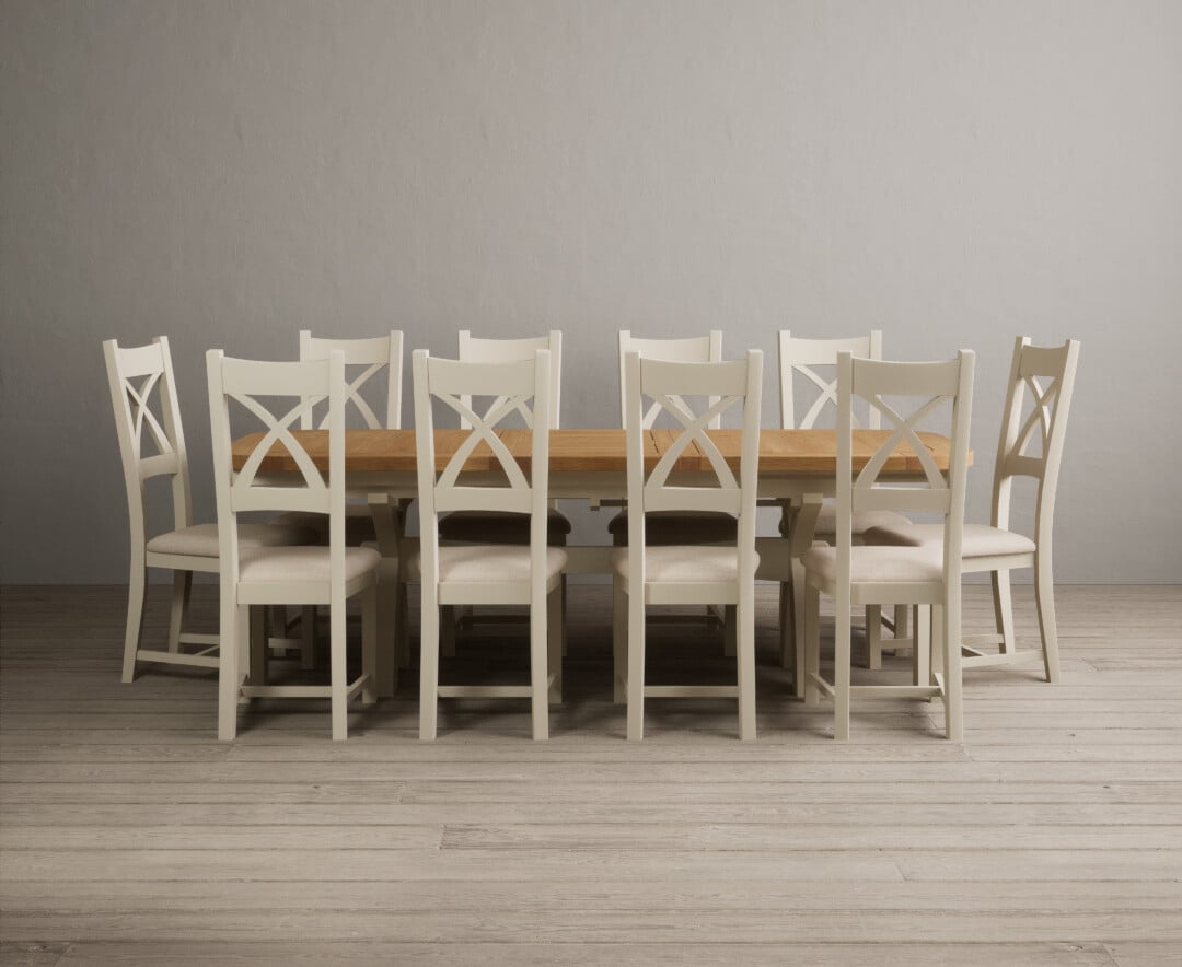 Colby 200cm Oval White Marble Dining Table with 6 Grey Sienna Chairs