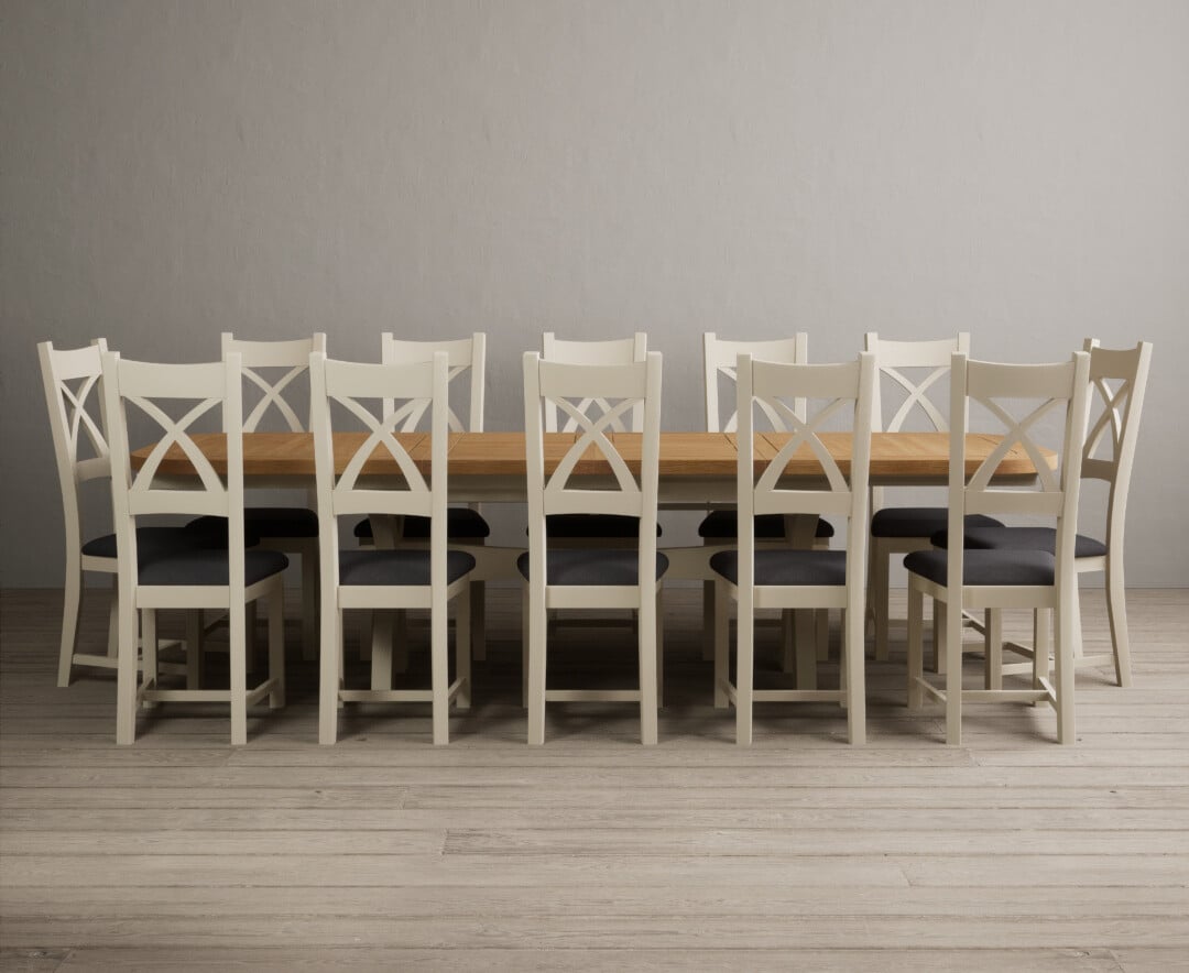York 150cm Solid Oak Dining Table and 150 Oak Benches