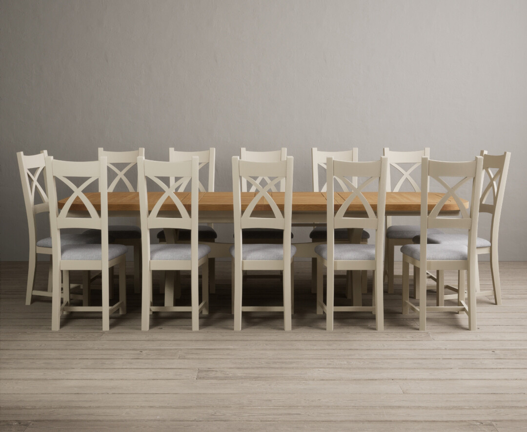 Colby 200cm Oval White Marble Dining Table with 6 Grey Sienna Chairs