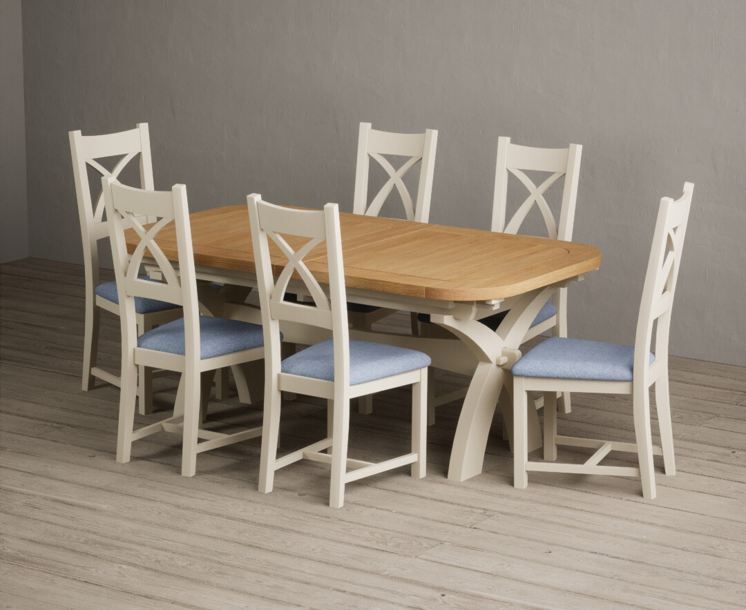 Bernini 110cm Glass Dining Table with 4 Grey Vigo Chairs