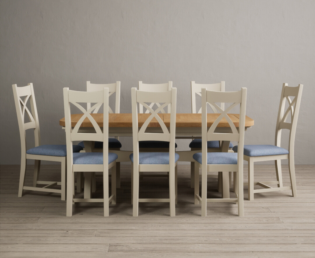 Colby 200cm Oval White Marble Dining Table with 6 Grey Sienna Chairs
