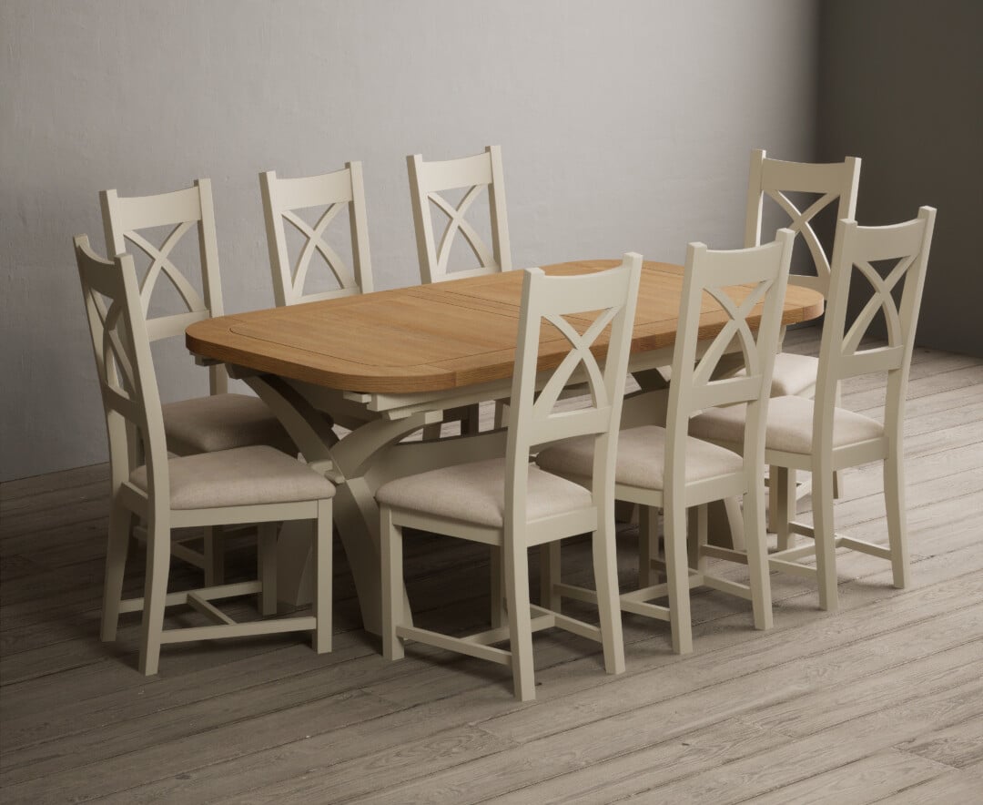 Colby 200cm Oval White Marble Dining Table with 6 Grey Lorenzo Chairs