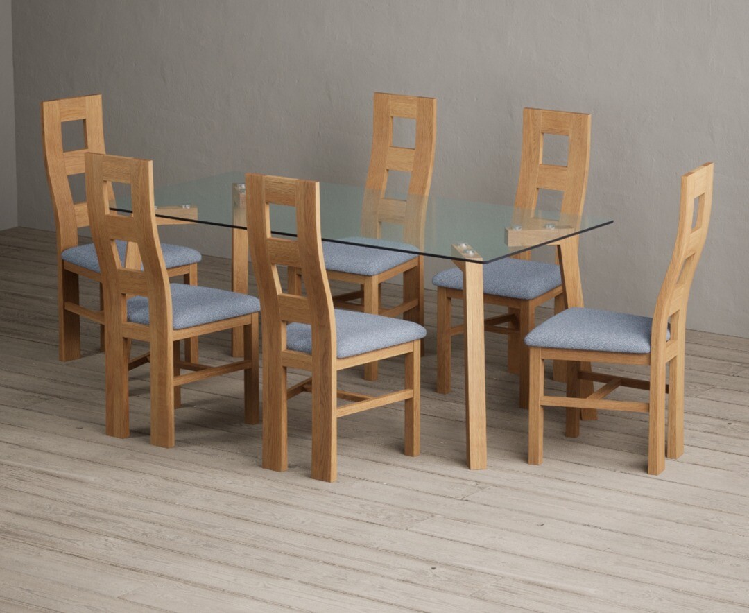 Colby 200cm Oval White Marble Dining Table with 6 Grey Sienna Chairs