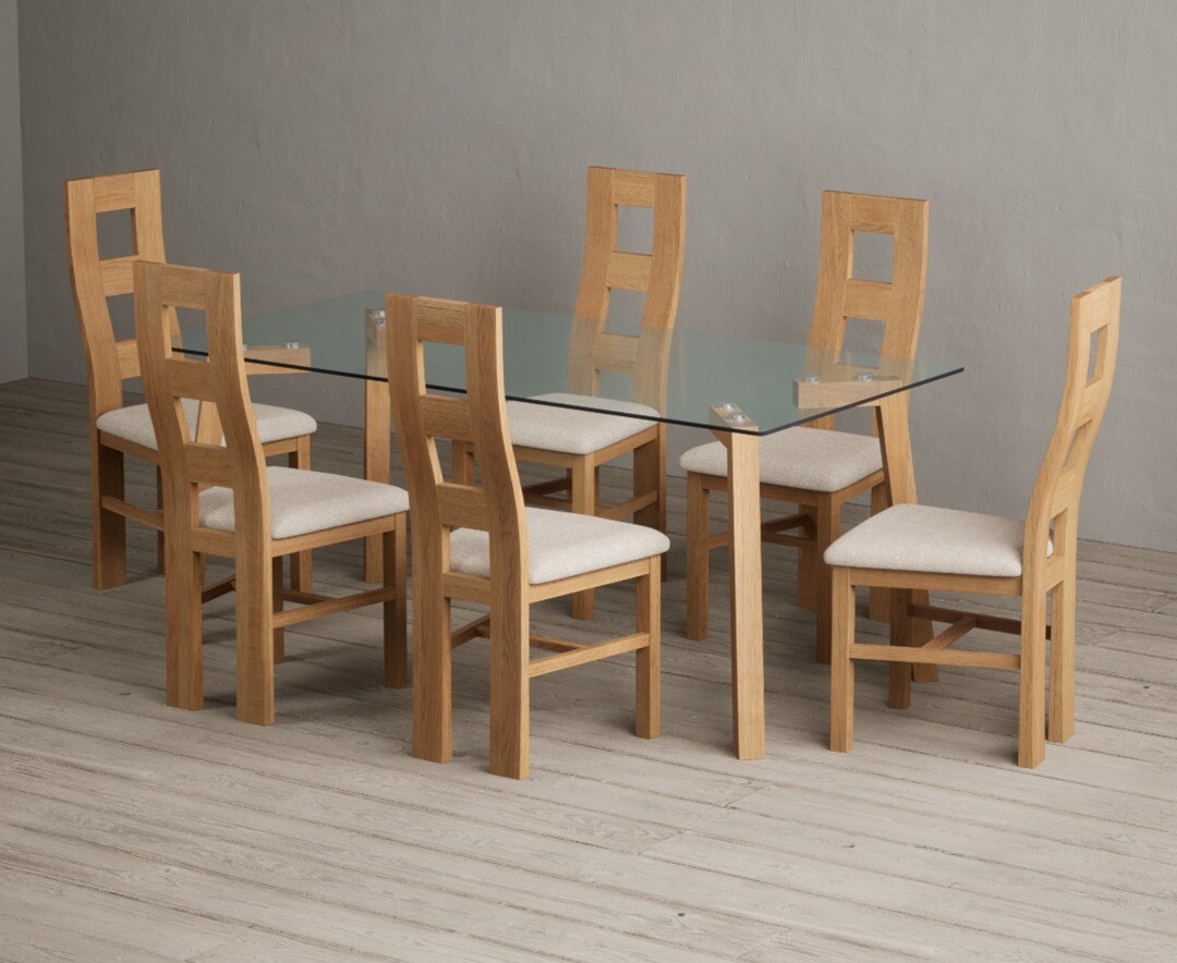 York 150cm Solid Oak Dining Table and 150 Oak Benches