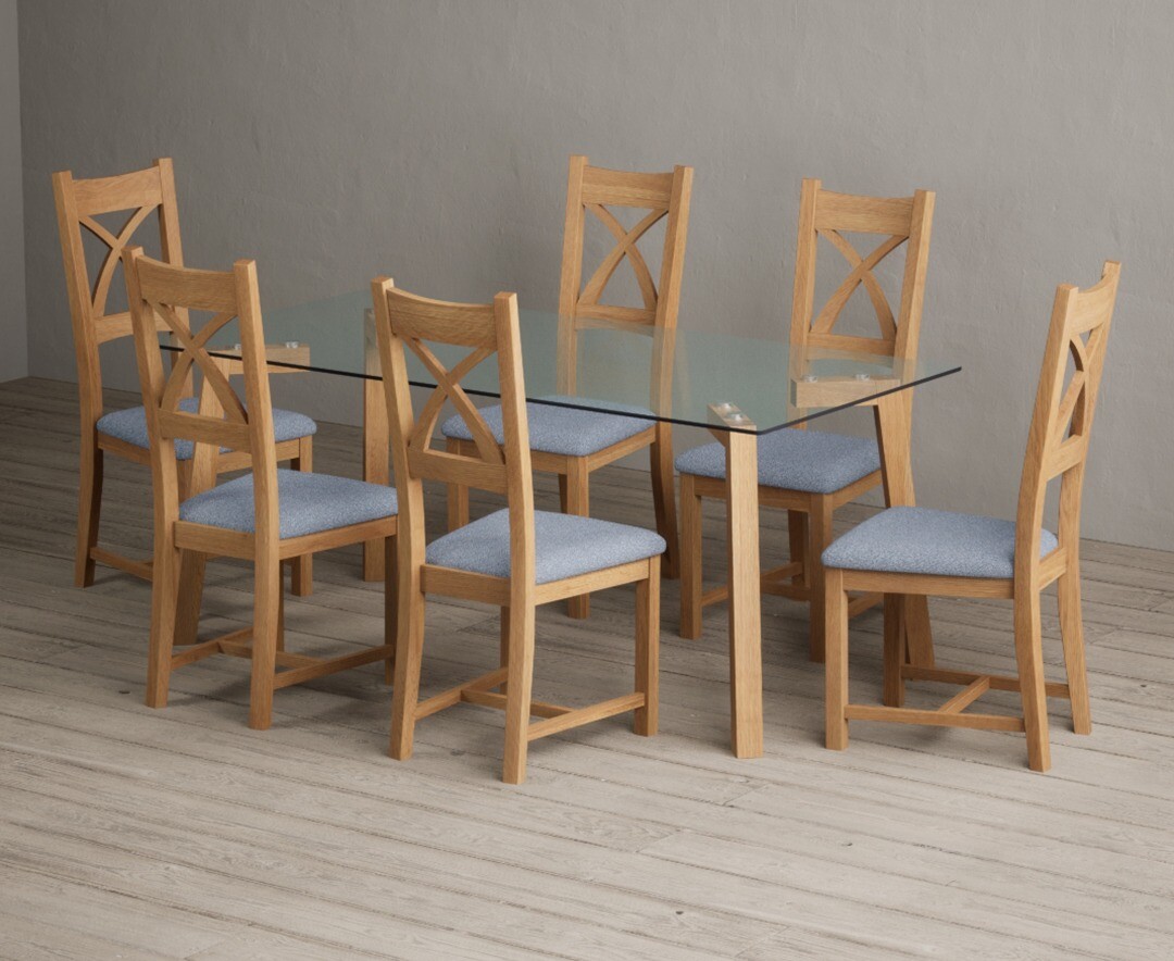 Colby 200cm Oval White Marble Dining Table with 6 Grey Lorenzo Chairs