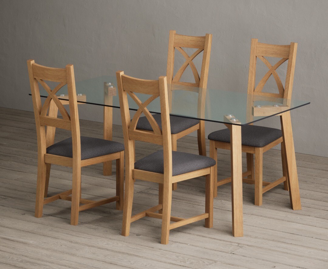 Colby 200cm Oval White Marble Dining Table with 6 Grey Lorenzo Chairs