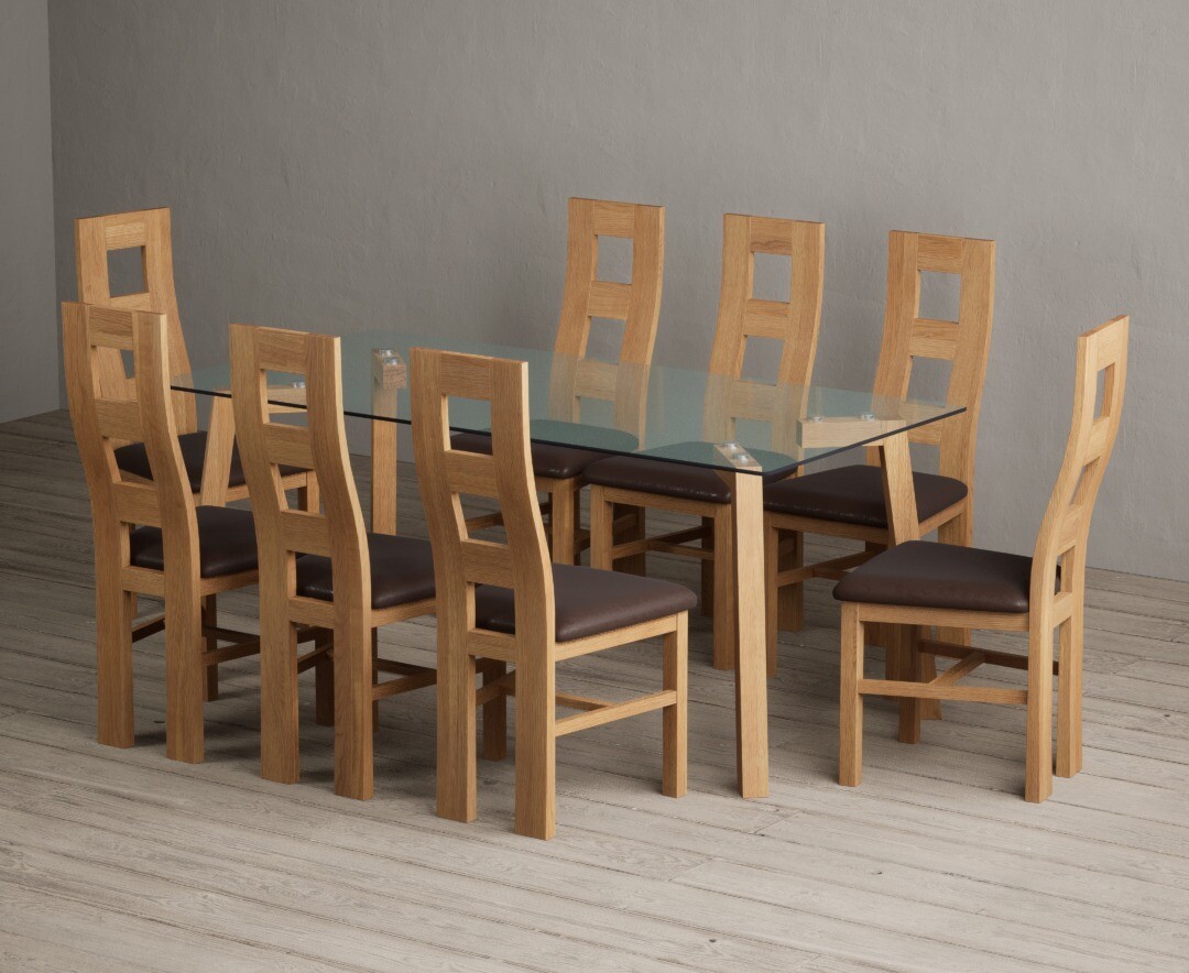 York 150cm Solid Oak Dining Table and 150 Oak Benches