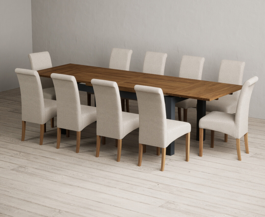 Antonio 220cm White Marble Dining Table