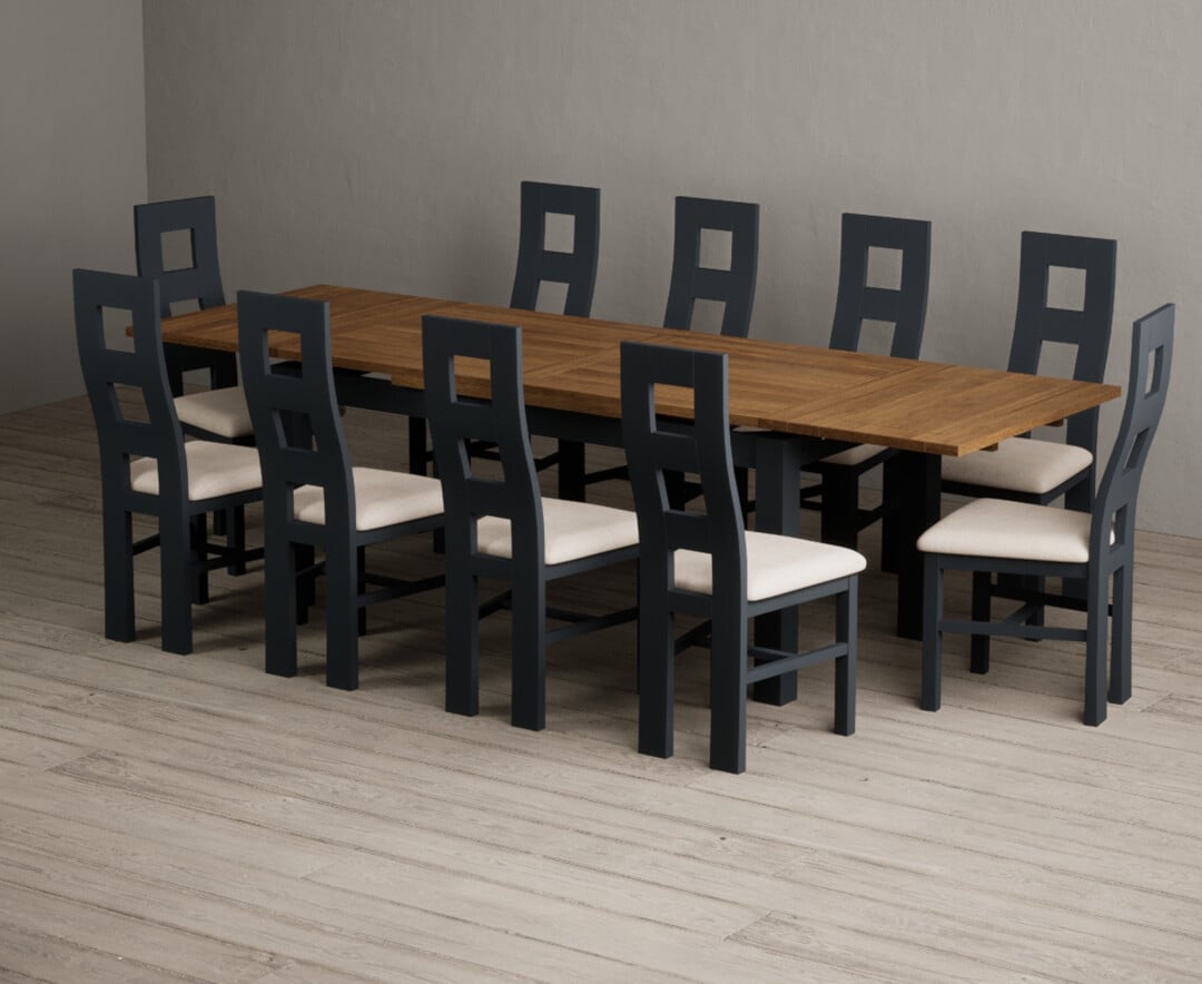 Colby 200cm Oval White Marble Dining Table with 6 Grey Sienna Chairs