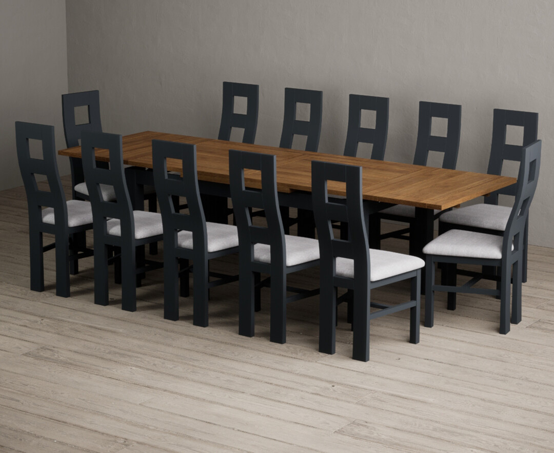 Colby 200cm Oval White Marble Dining Table with 6 Grey Sienna Chairs