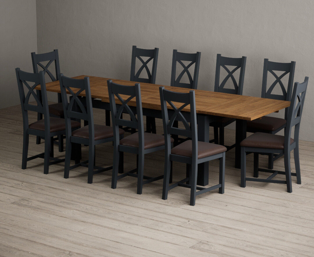 Colby 200cm Oval White Marble Dining Table with 6 Grey Lorenzo Chairs