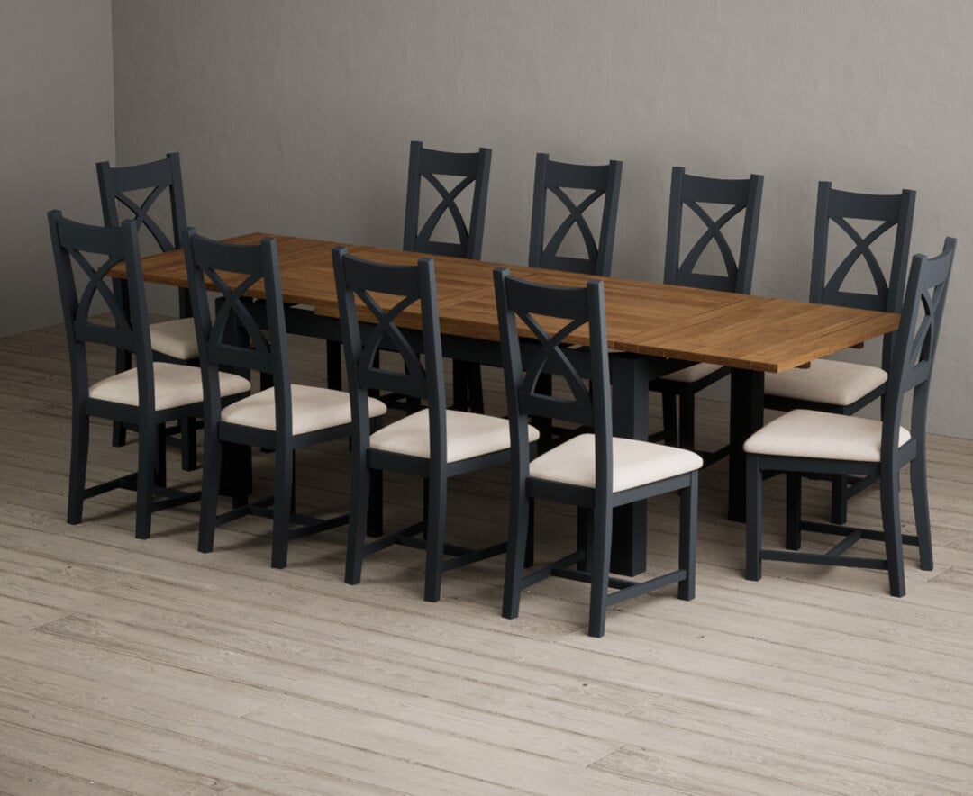 Antonio 220cm White Marble Dining Table