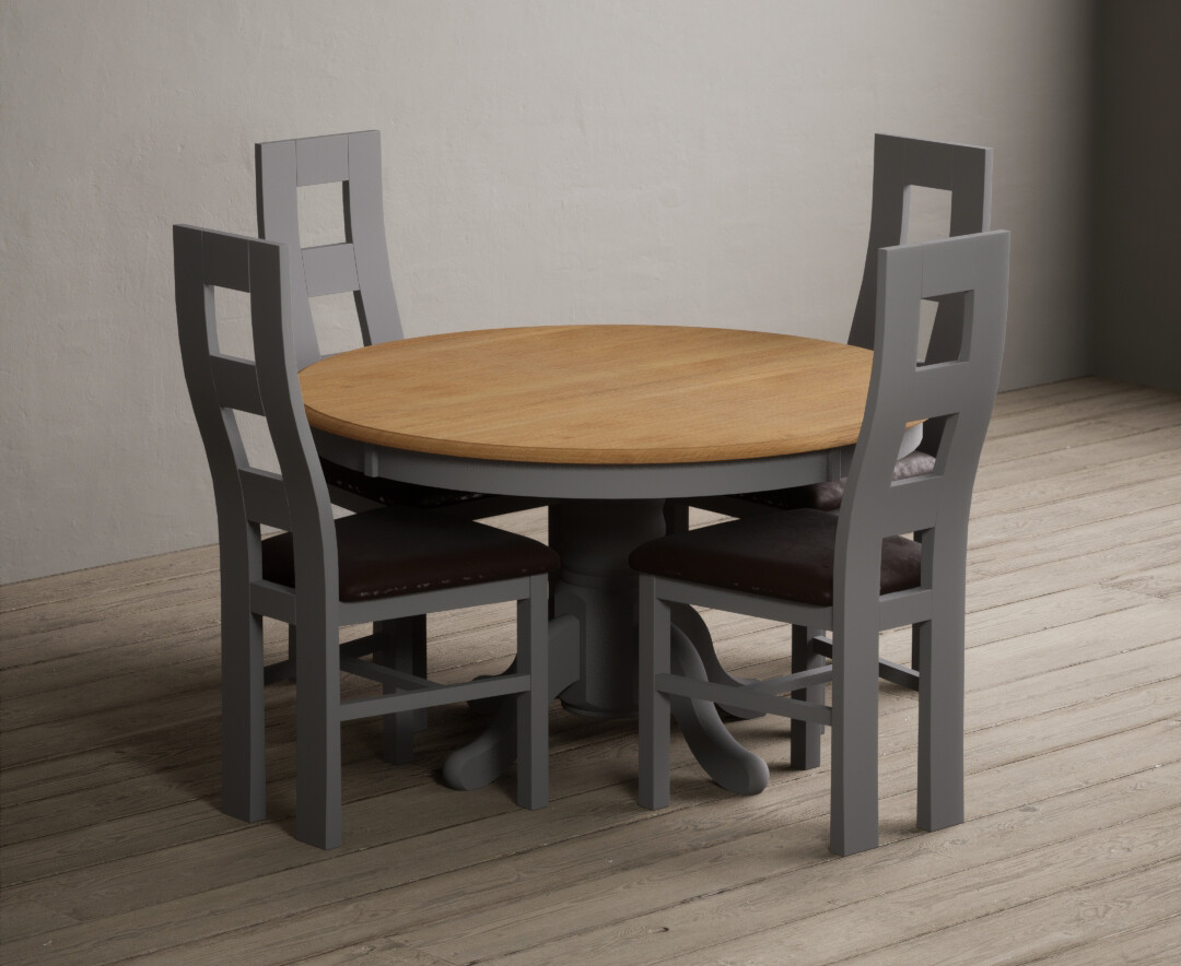 Colby 200cm Oval White Marble Dining Table with 6 Grey Sienna Chairs