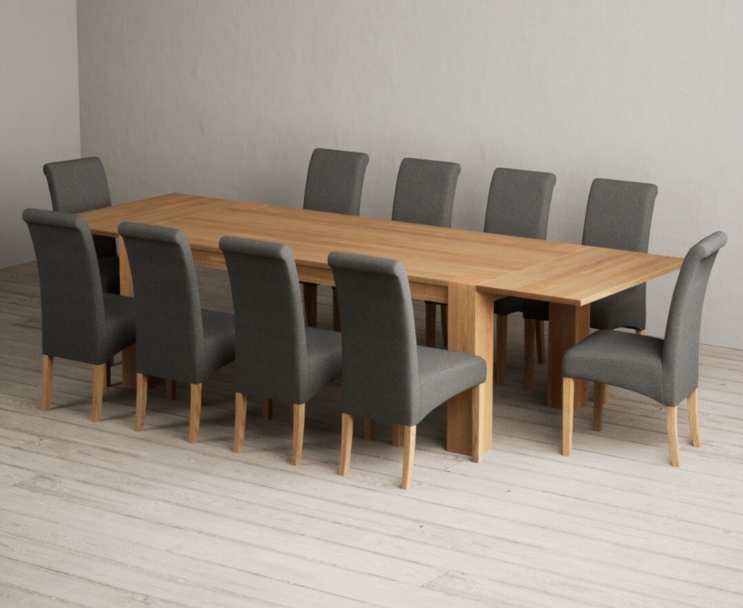 York 150cm Solid Oak Dining Table and 150 Oak Benches