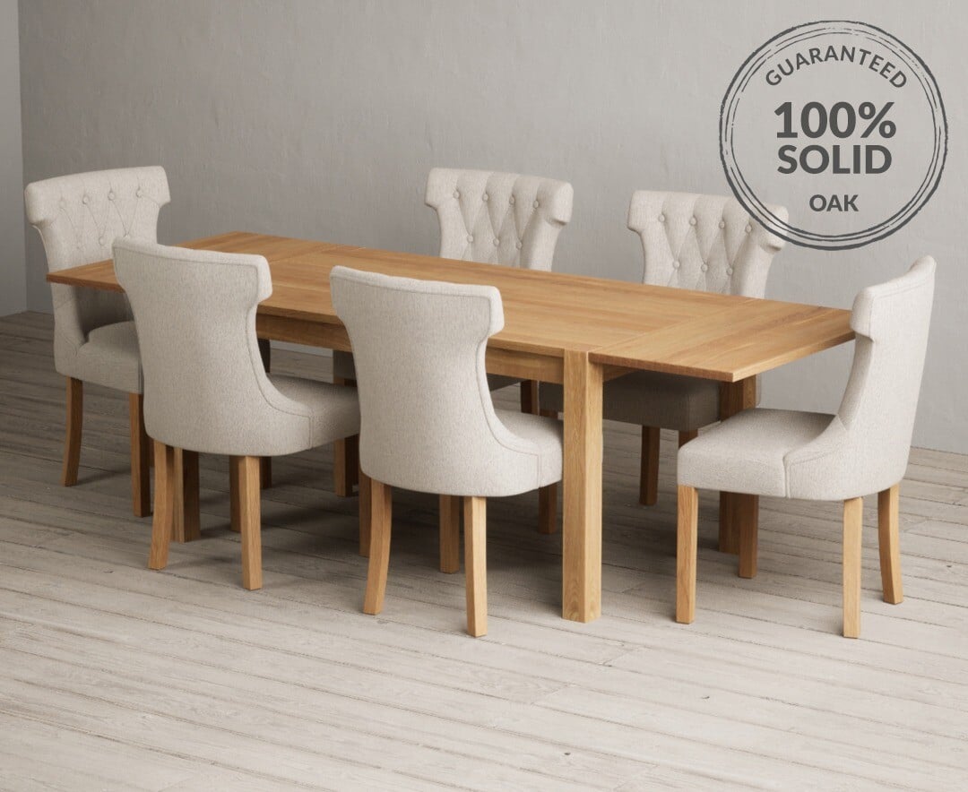 Colby 200cm Oval White Marble Dining Table with 6 Grey Sienna Chairs